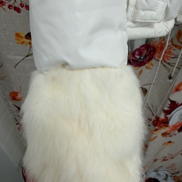 Rare Bebe Y2K rabbit fur jacket size medium - Picture 4 of 11